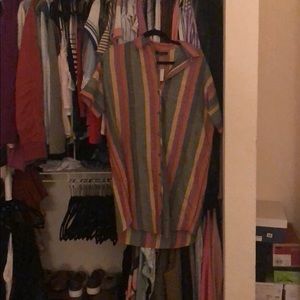 Button down shirt dress